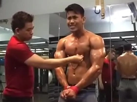Asian gym slave nipples t.