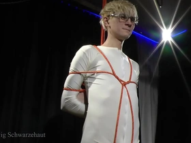 Nicky - mental humiliation roped guy
